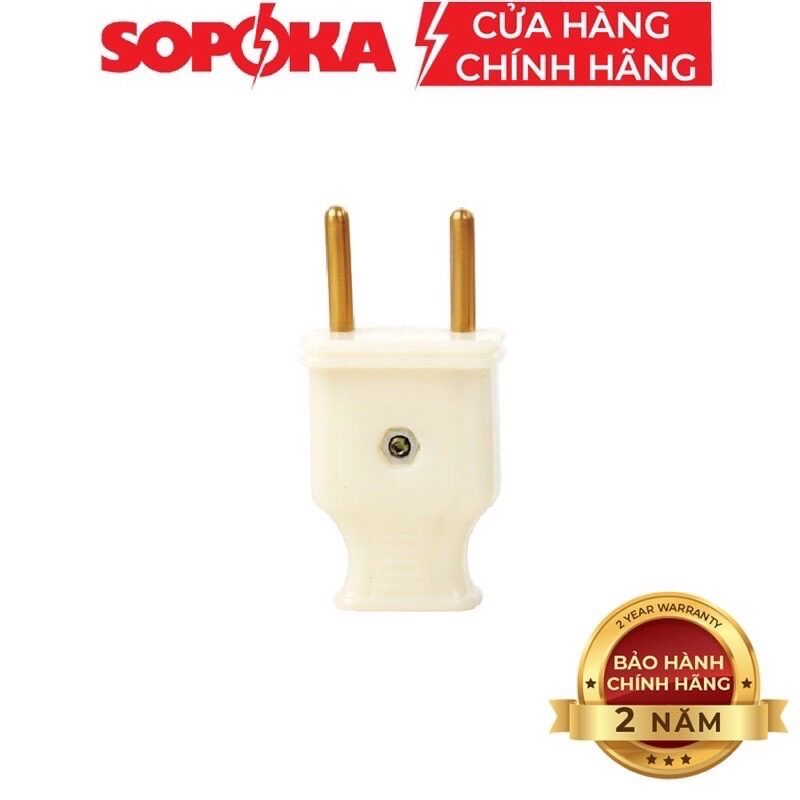 Phích cắm điện chống vỡ Sopoka P1 chân tròn