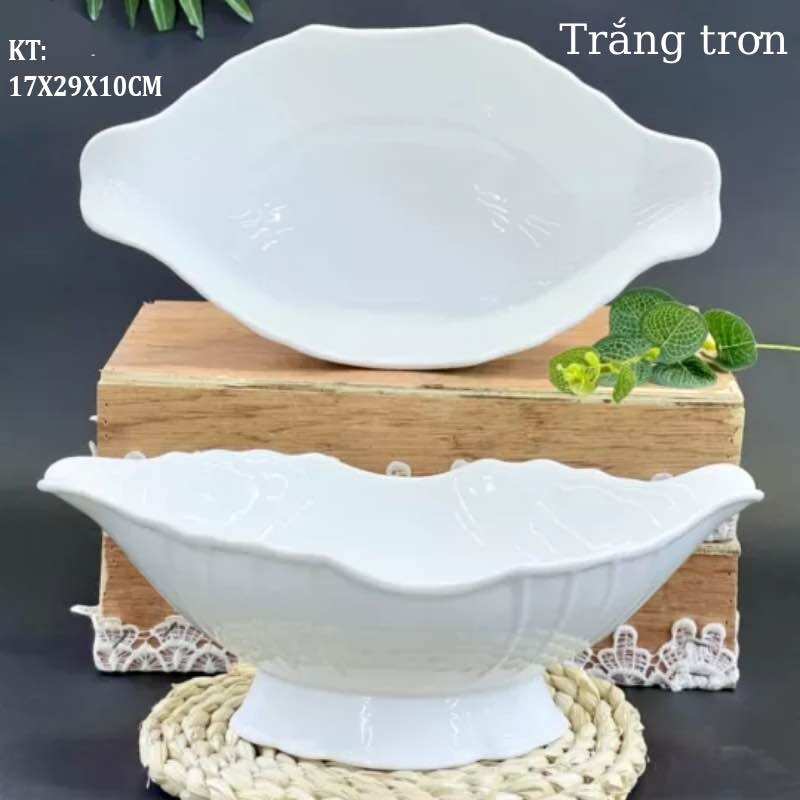 Bát thuyền đựng gà cúng bằng nhựa