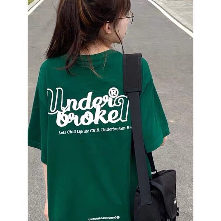 Áo Thun UNDERBROKEN Nam Nữ Unisex Form Rộng Tay Lỡ