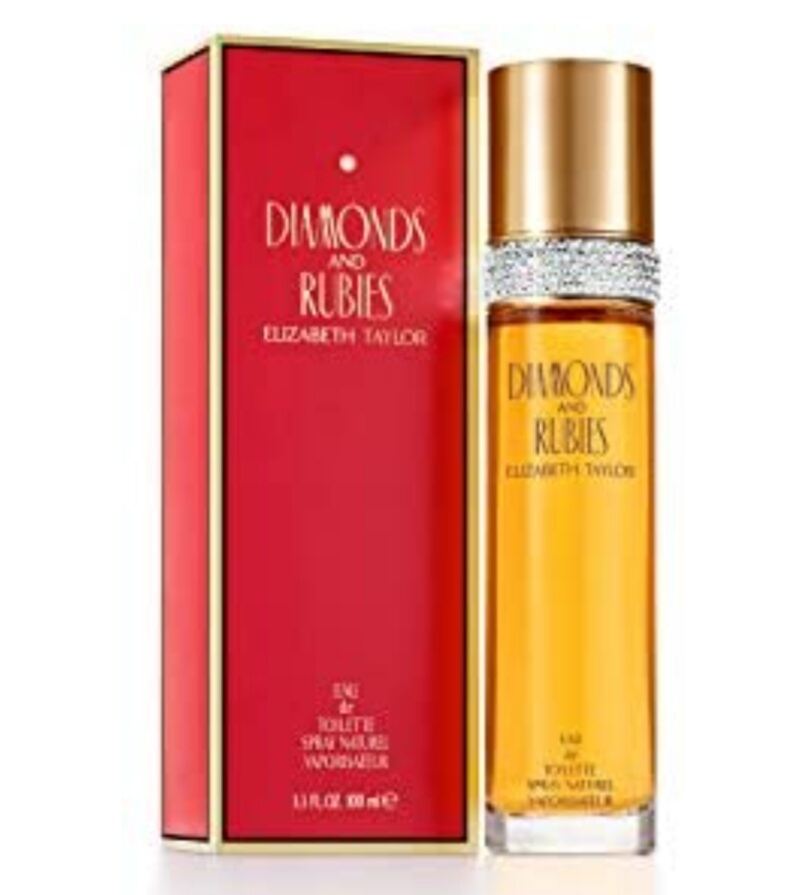 Nước hoa Nữ DIAMONDS & RUBIES ( 100ml  ) - ELIZABETH TAYLOR  ( USA  )