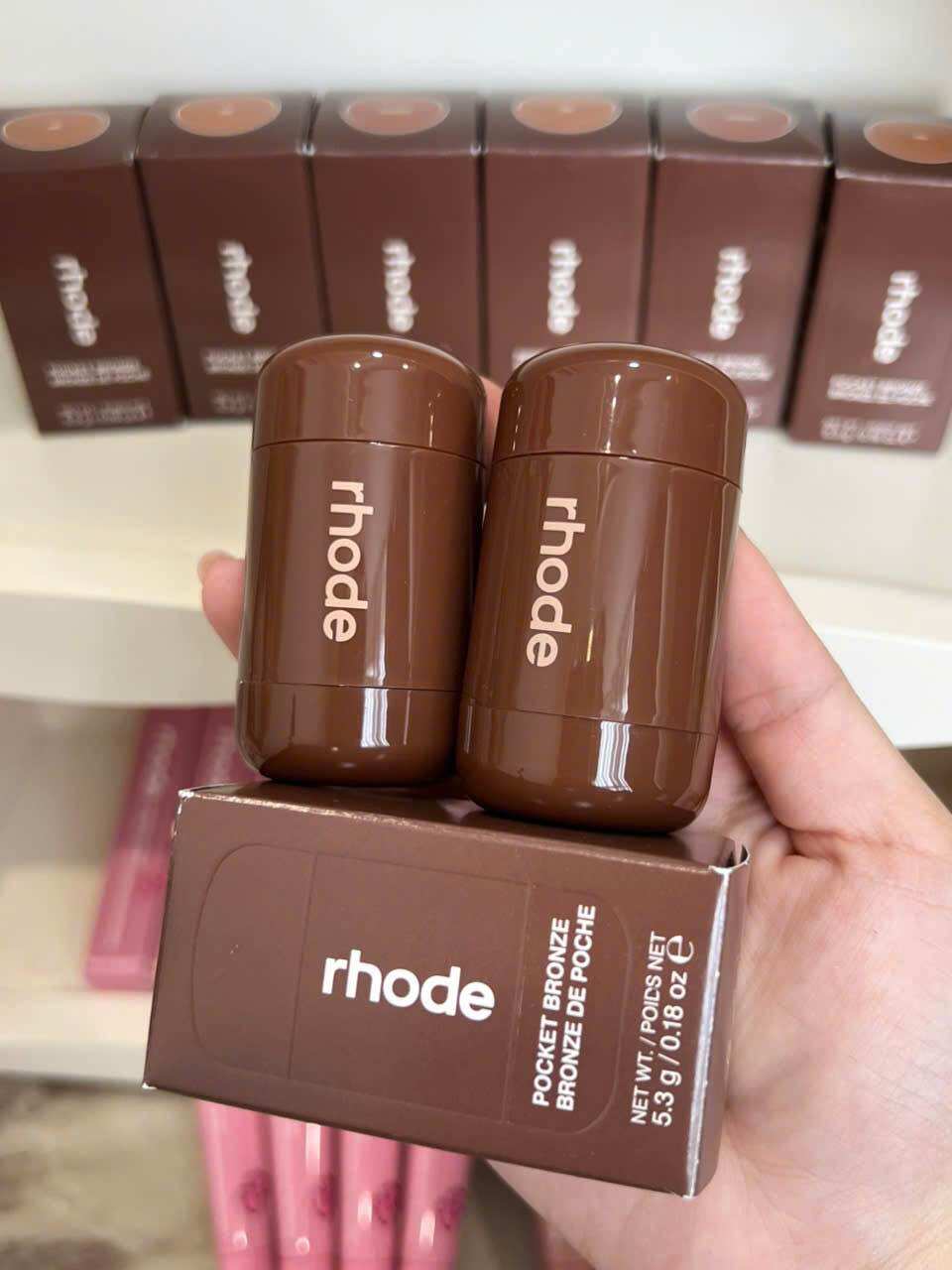 [CHÍNH HÃNG 100%] KHỐI KEM DẠNG THỎI RHODE POCKET BRONZE LONG WEARING CREAM