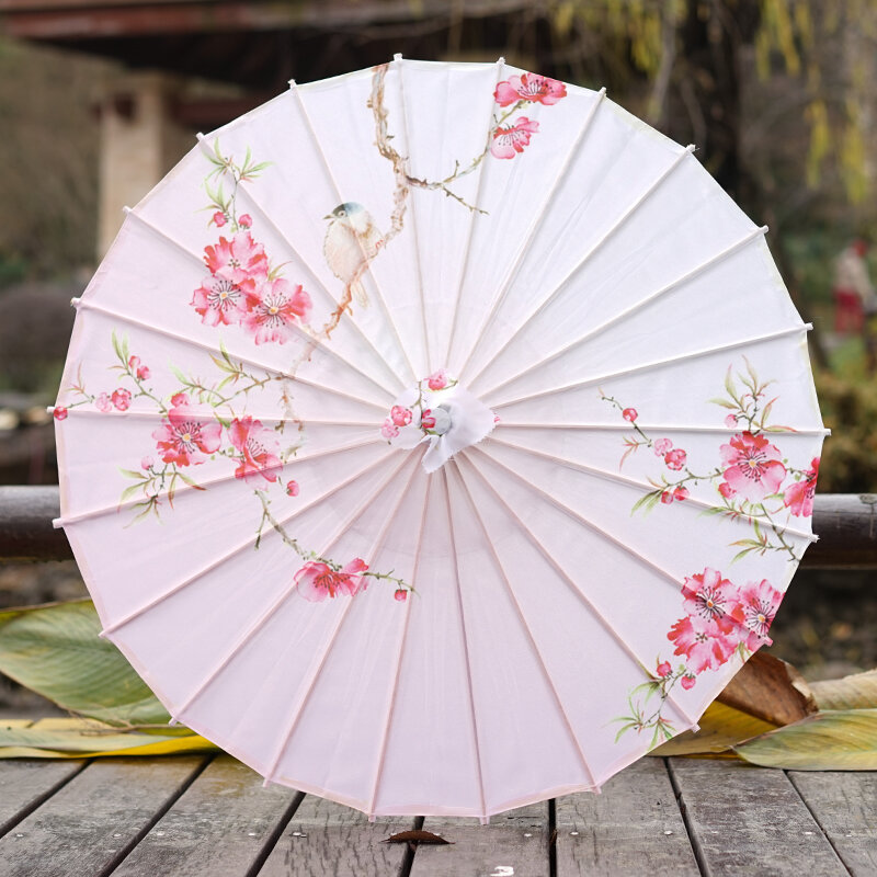 Ô giấy dầu phong cách thủy mặc ô trang trí cổ điển khiêu vũ hán phục ô trang trí đạo cụ nam chụp ảnh phong cách cổ phong cách trung quốc treo trần