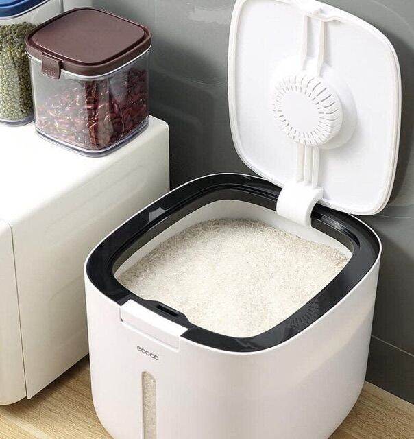 Thùng đựng gạo ecoco 10kg cao cấp
