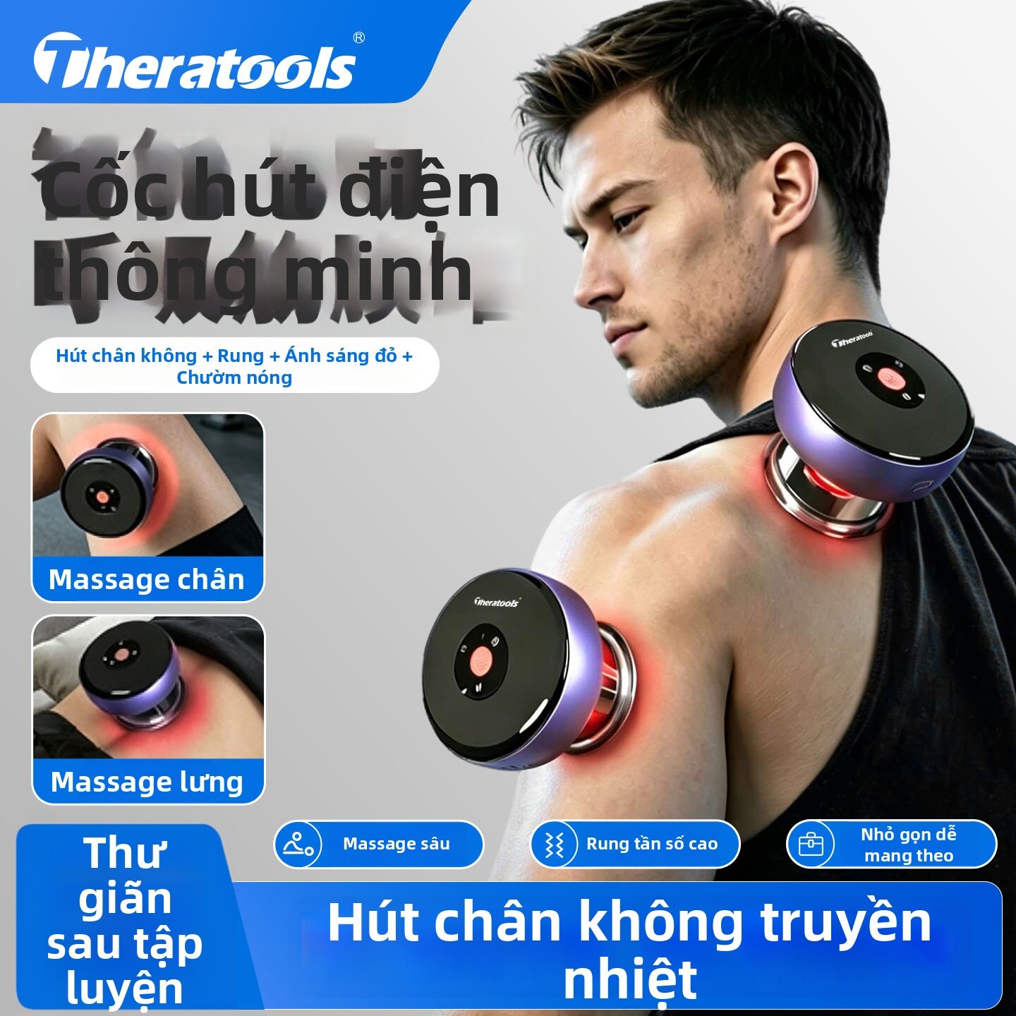 Theratools | Therapy Heating Neck and Shoulder Massage Cupper