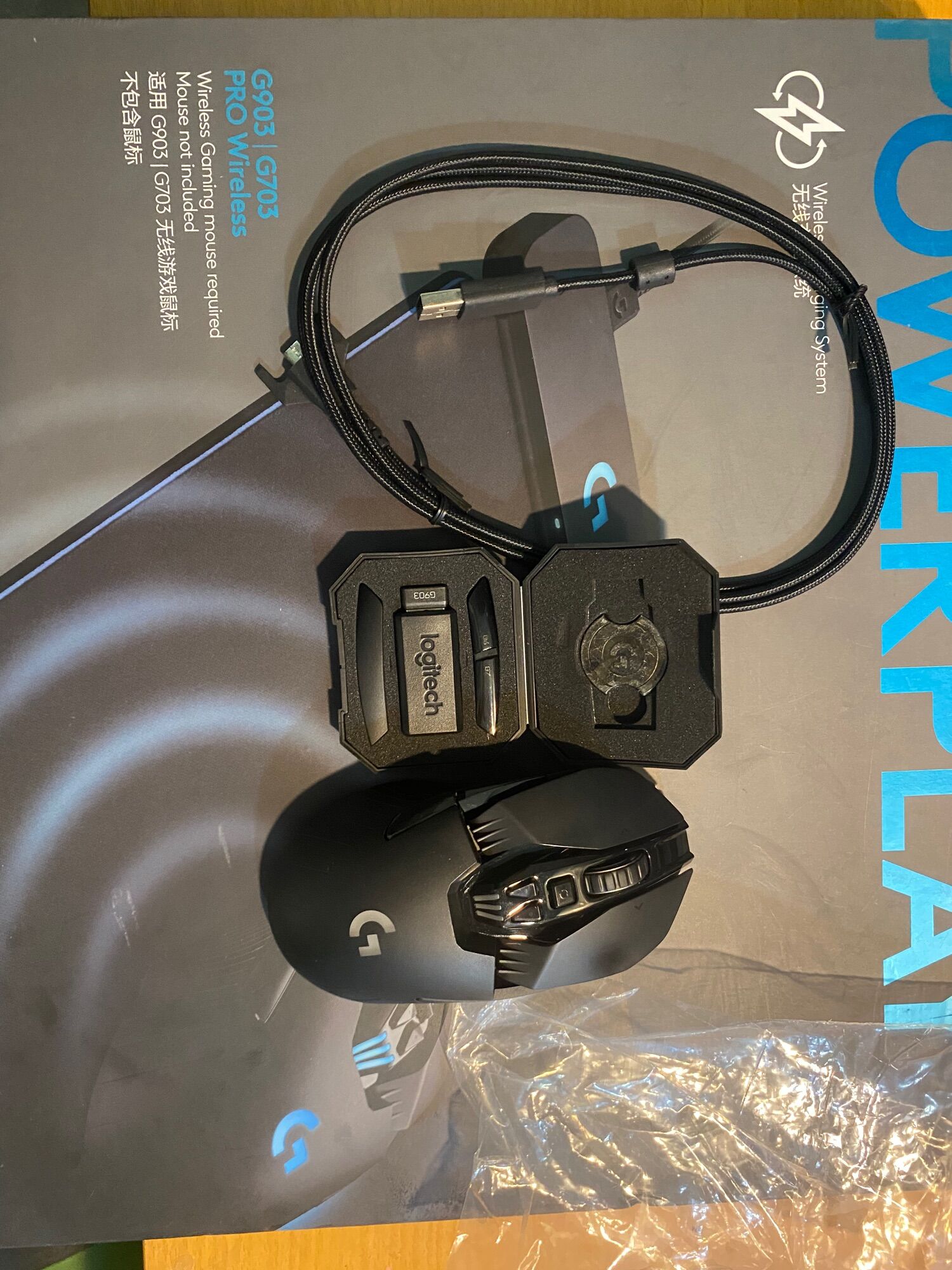 Chuột Logitech G903 hero lightspeed 16k 2nd 95%
