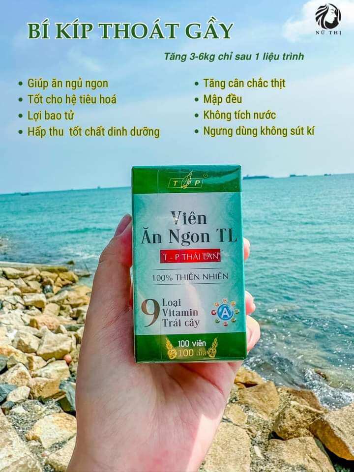 Viên ăn ngon TL Thái Lan 100 viên