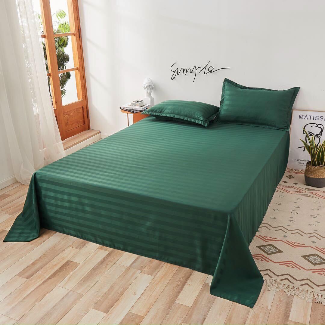 Bộ ga gối cotton 3f nhập khẩu