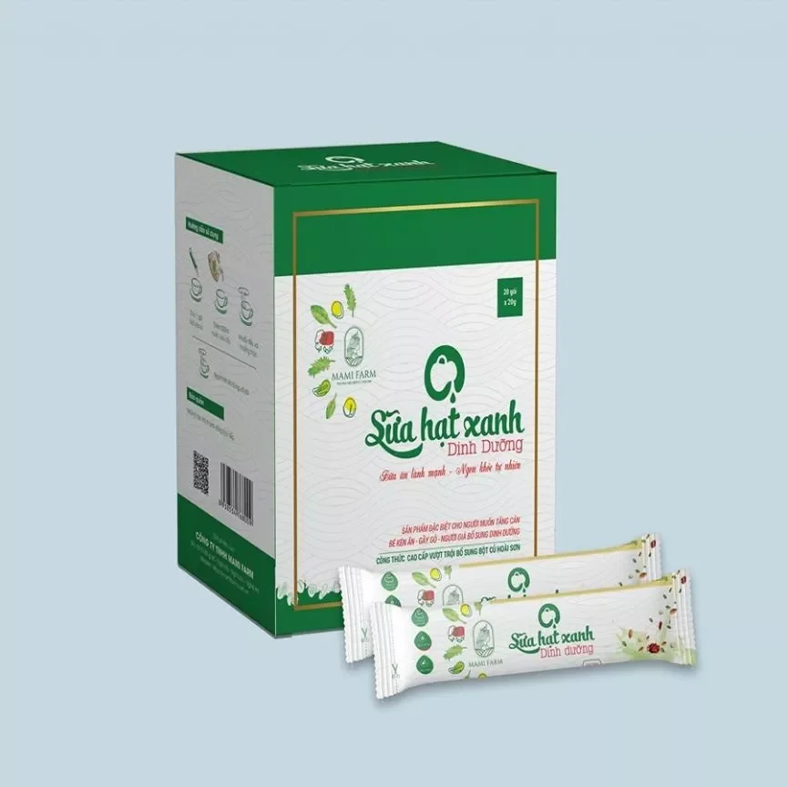 Sữa hạt xanh dinh dưỡng Mami farm