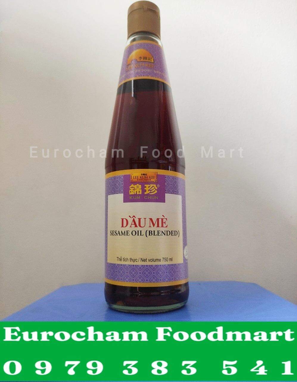 Dầu Mè Hongkong Dầu Vừng Sesame Oil Lee Kum Kee 750ML