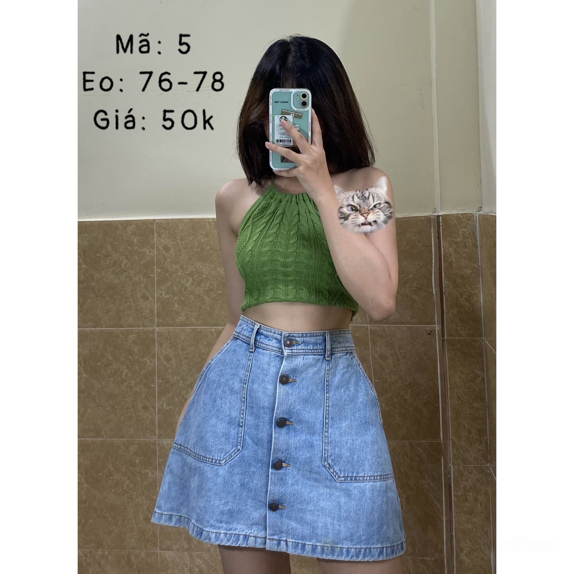 Chân váy ngắn ulzzang