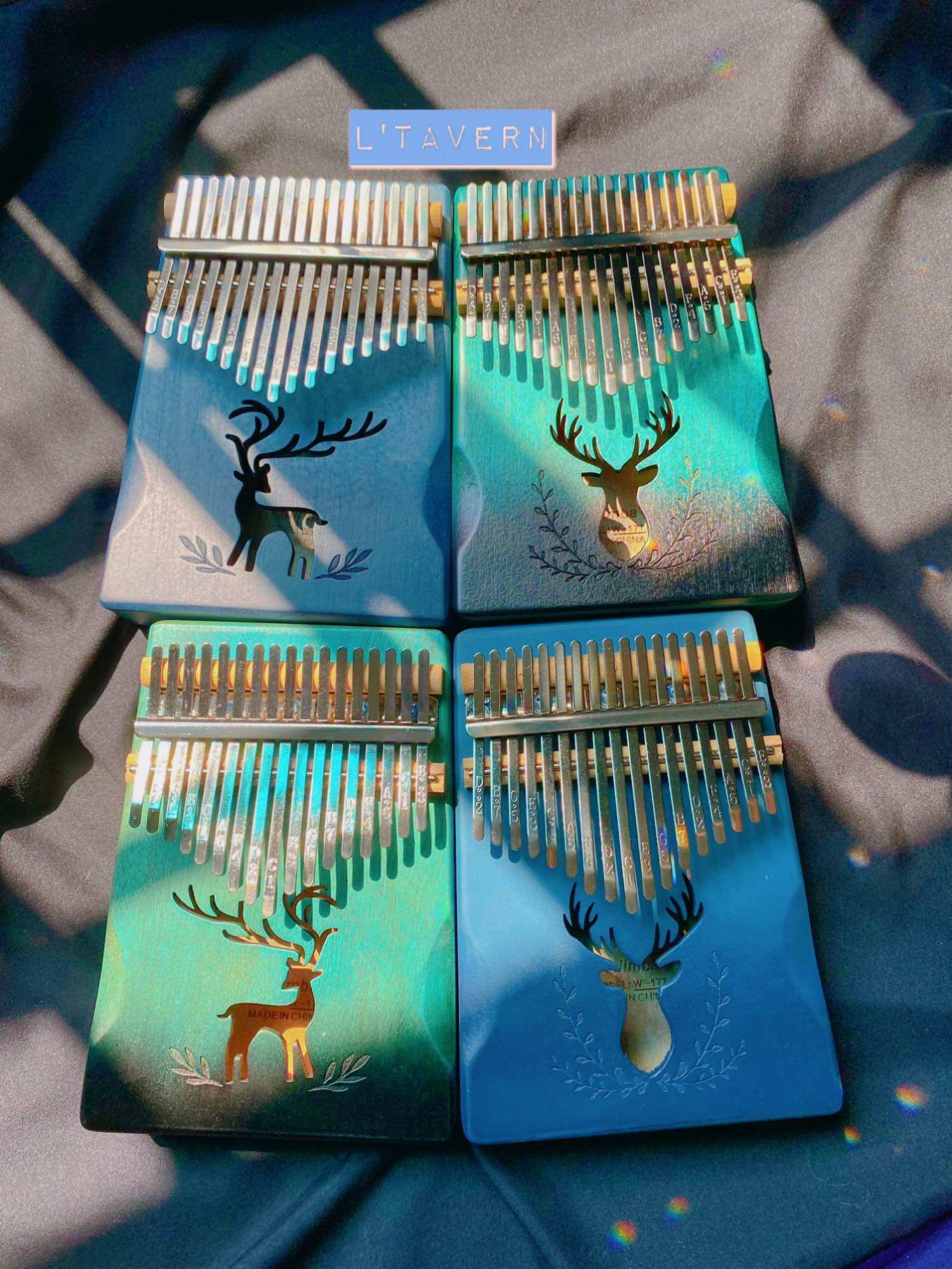 Đàn Kalimba 17 phím gỗ siêu rẻ âm tốt