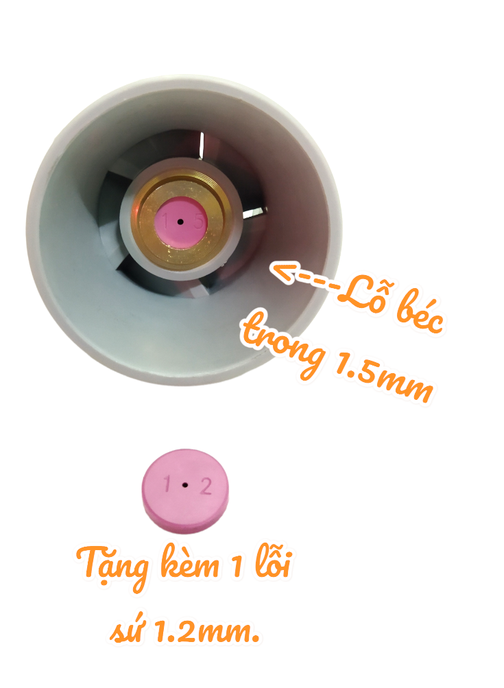 Béc loa xịt phun thuốc trừ sâu lỗi sứ Taiwan tặng kèm lỗi sứ .