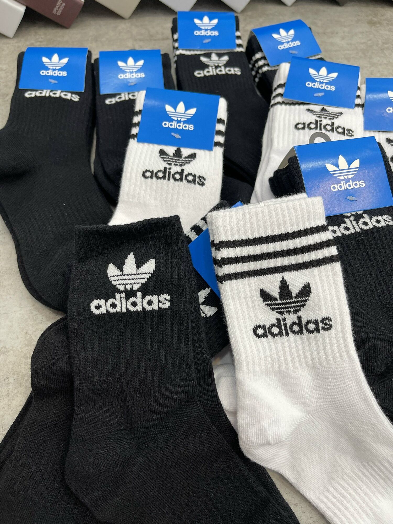 Tất Vớ Adidas’s dư xịn chuẩn Auth sét 3 đôi