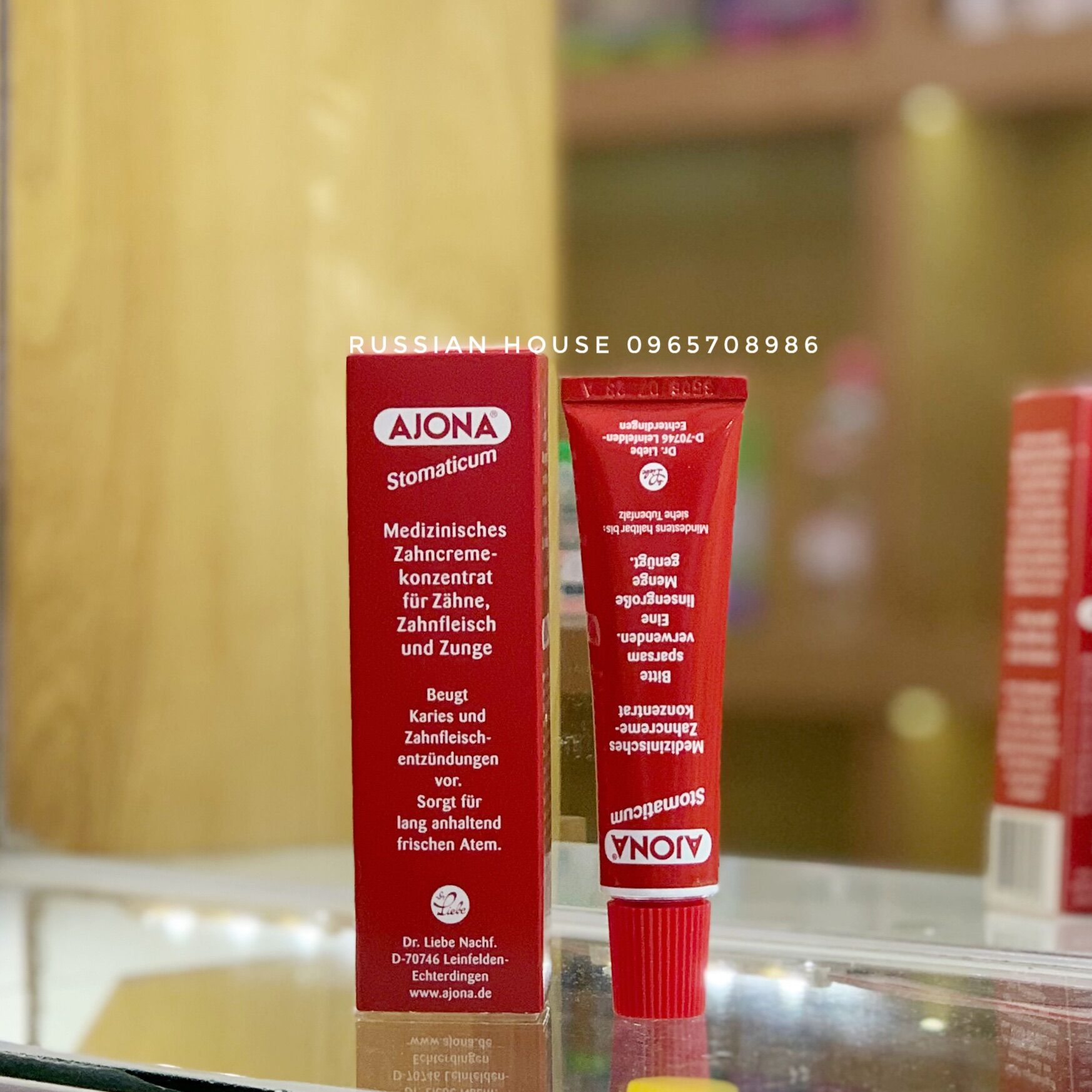 KEM ĐÁNH RĂNG AJONA CỦA ĐỨC/25ML