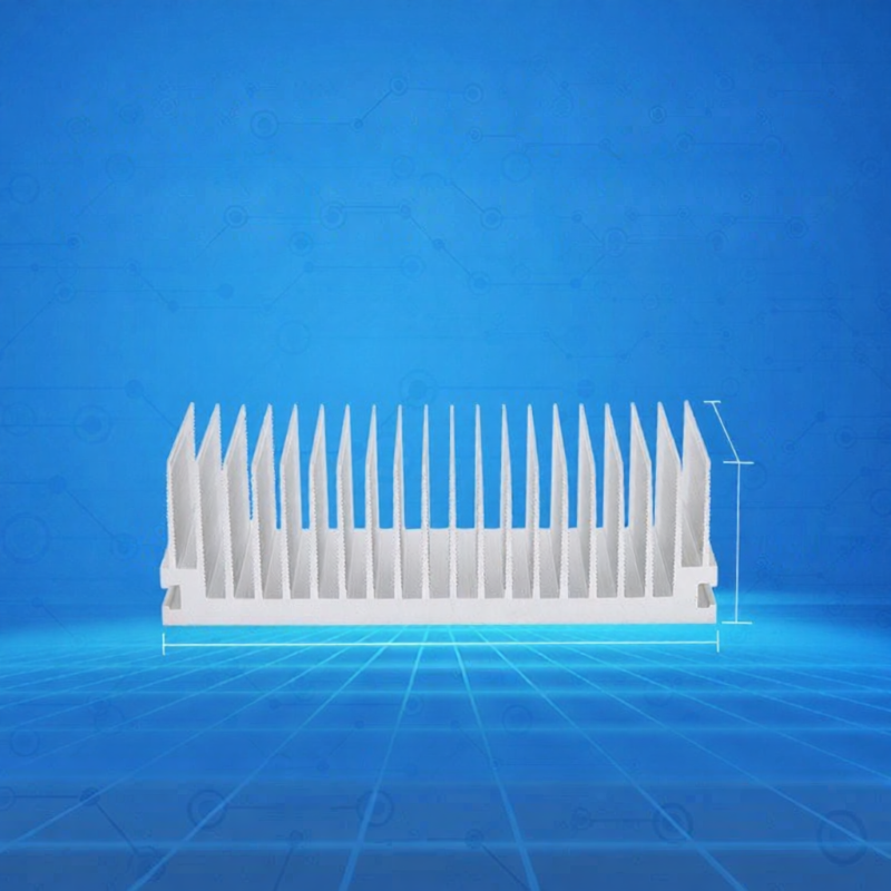 High Power Amplifier Aluminum Radiator 260mm Width 80mm Height Customizable Length Giá 1,778,000 Đồng*Miễn phí vận chuyển