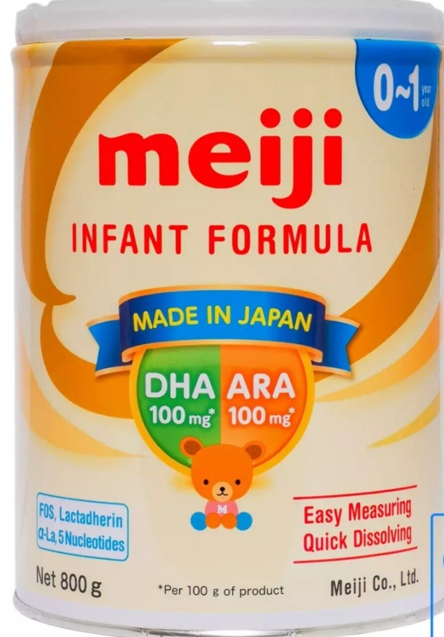 Sữa bột meiji số 0 800g