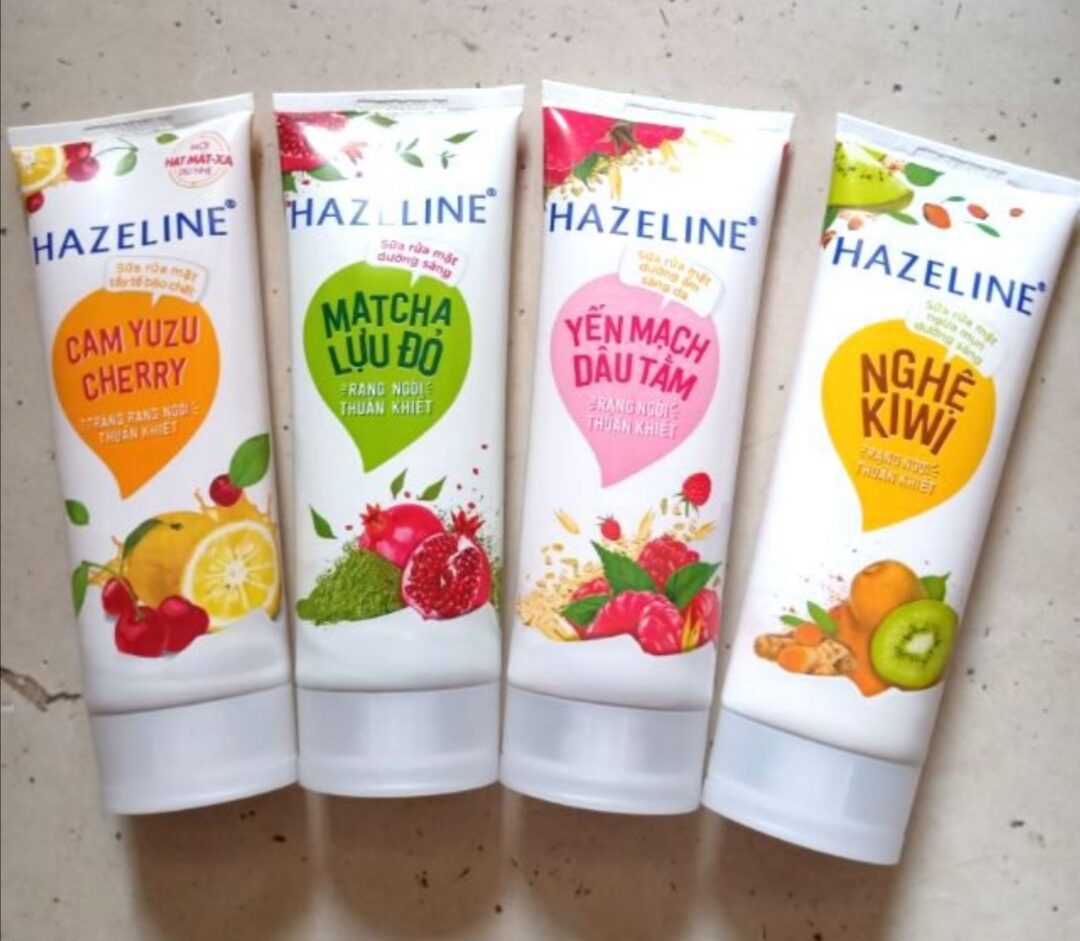 Sữa rữa mặt hazeline