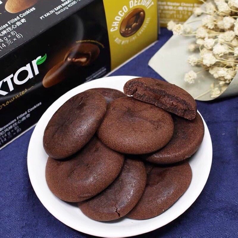 COMBO 8 CÁI BÁNH NABATI NEXTAR SOCOLA TAN CHẢY