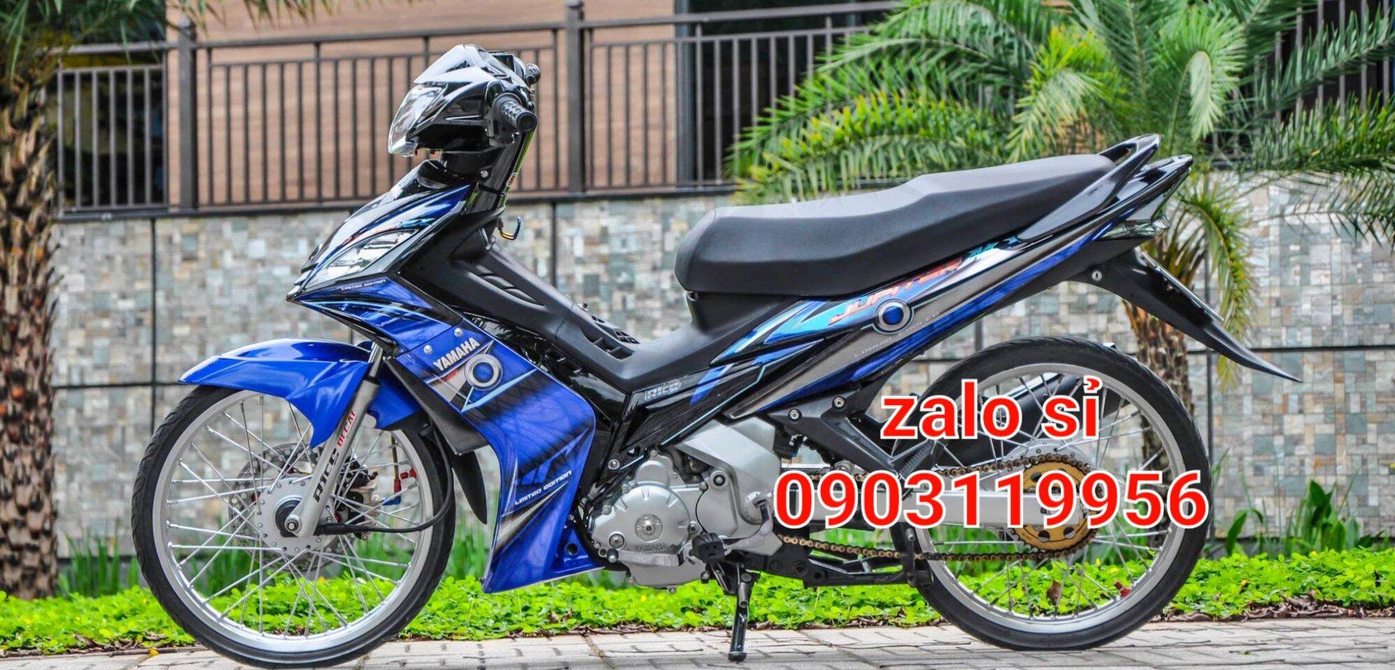 tem rời exciter 2010 đen xanh