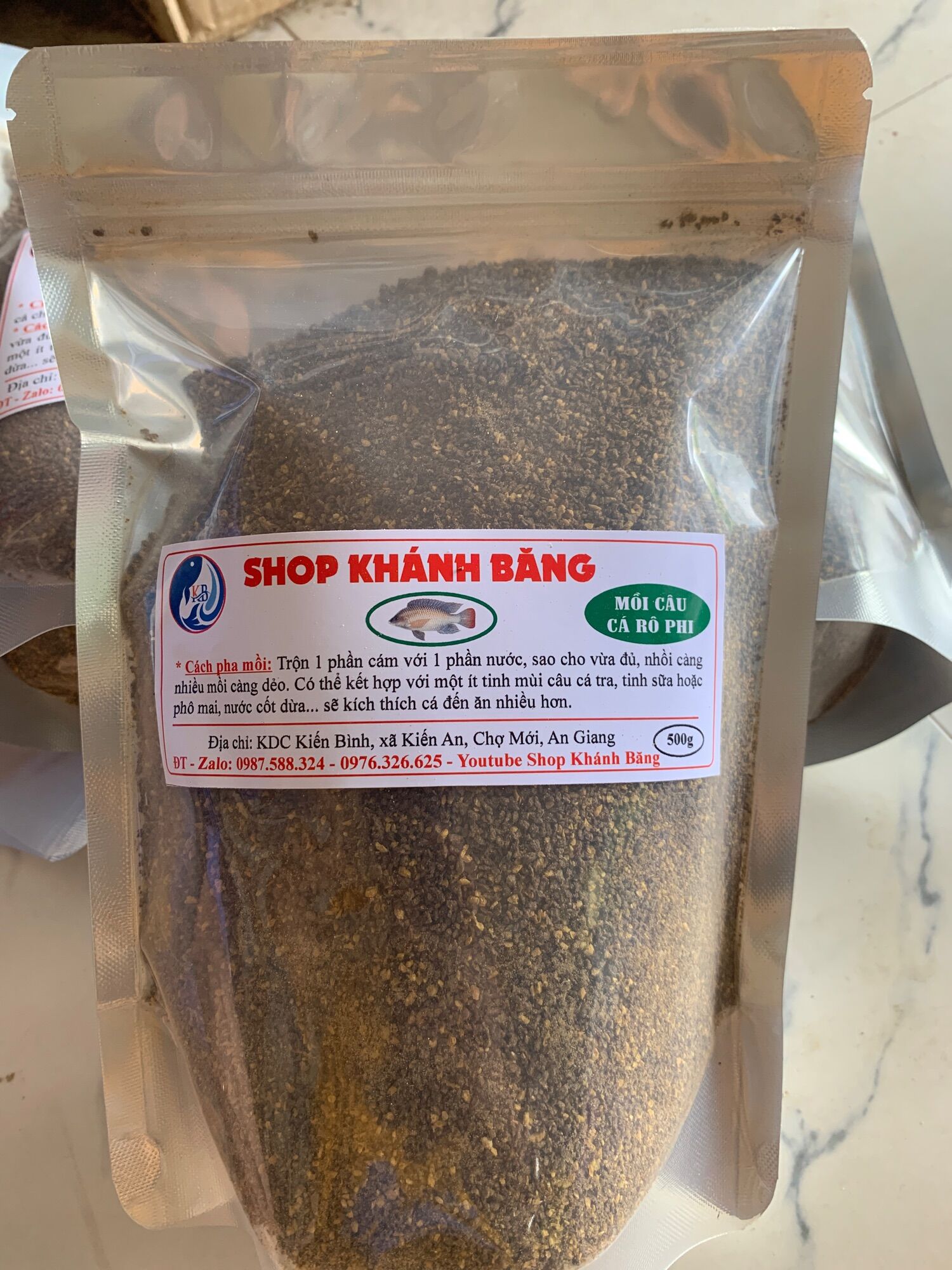 Cám cá rô phi 500g