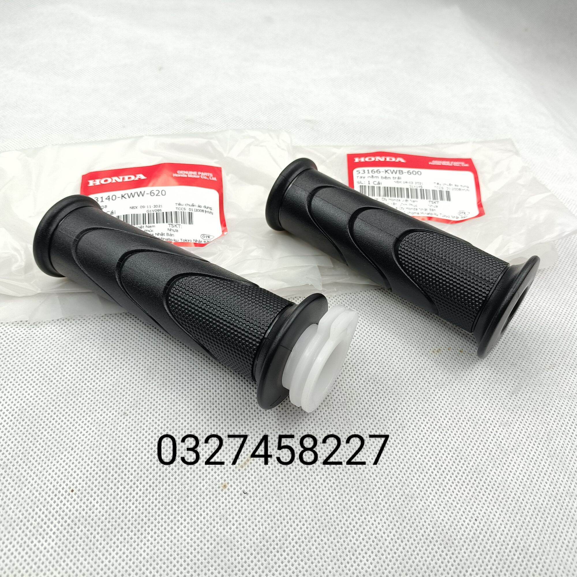 Cặp bao tay nắm xe wave a, s110, rsx, future mập... zin honda