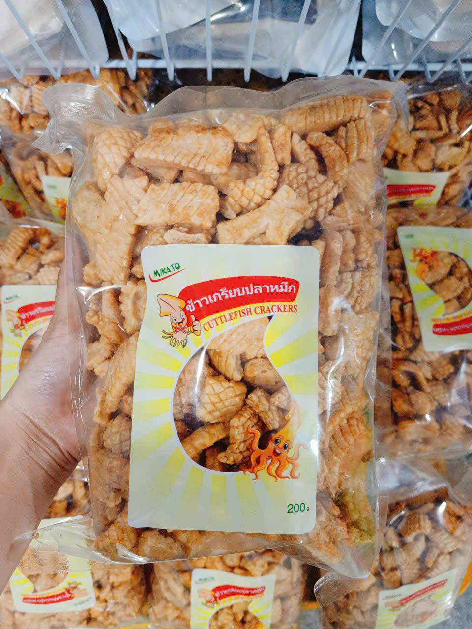SNACK MỰC THÁI - TÚI ZIP 200G