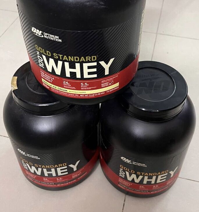 GOLD STANDARD 100% WHEY PROTEIN - (5 LBS) 2,27kg