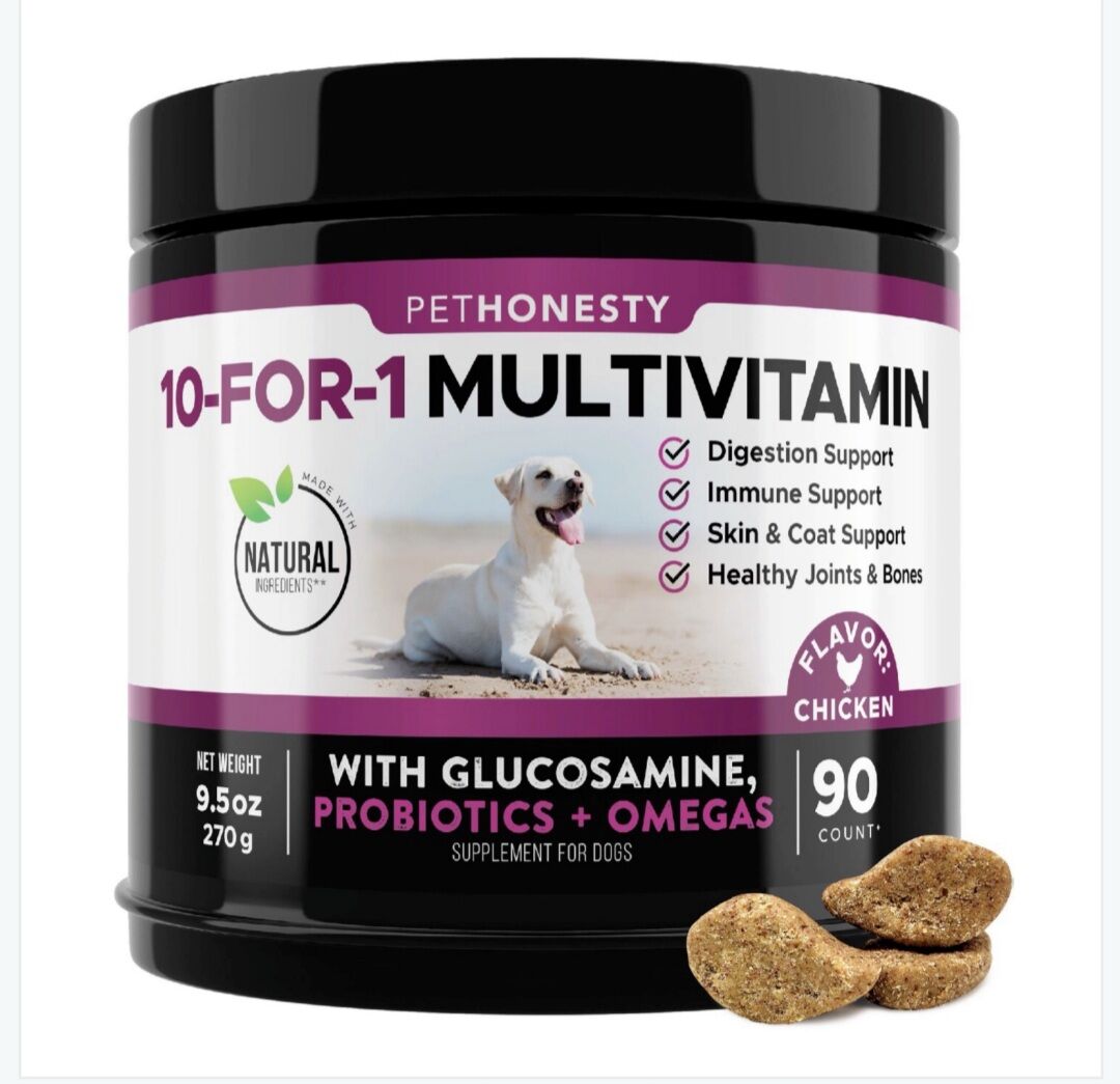 T.huốc bổ 10-for-1 pethonesty multivitamin mỹ