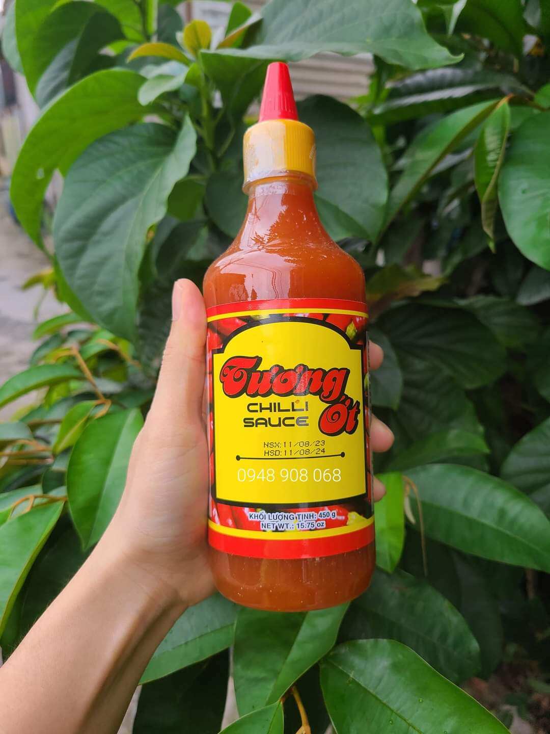 Tương ớt không tỏi âu lạc 450g