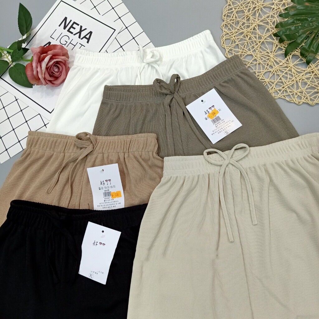 💥QUẦN SUÔNG TĂM COTTON MÁT NHIỀU MÀU