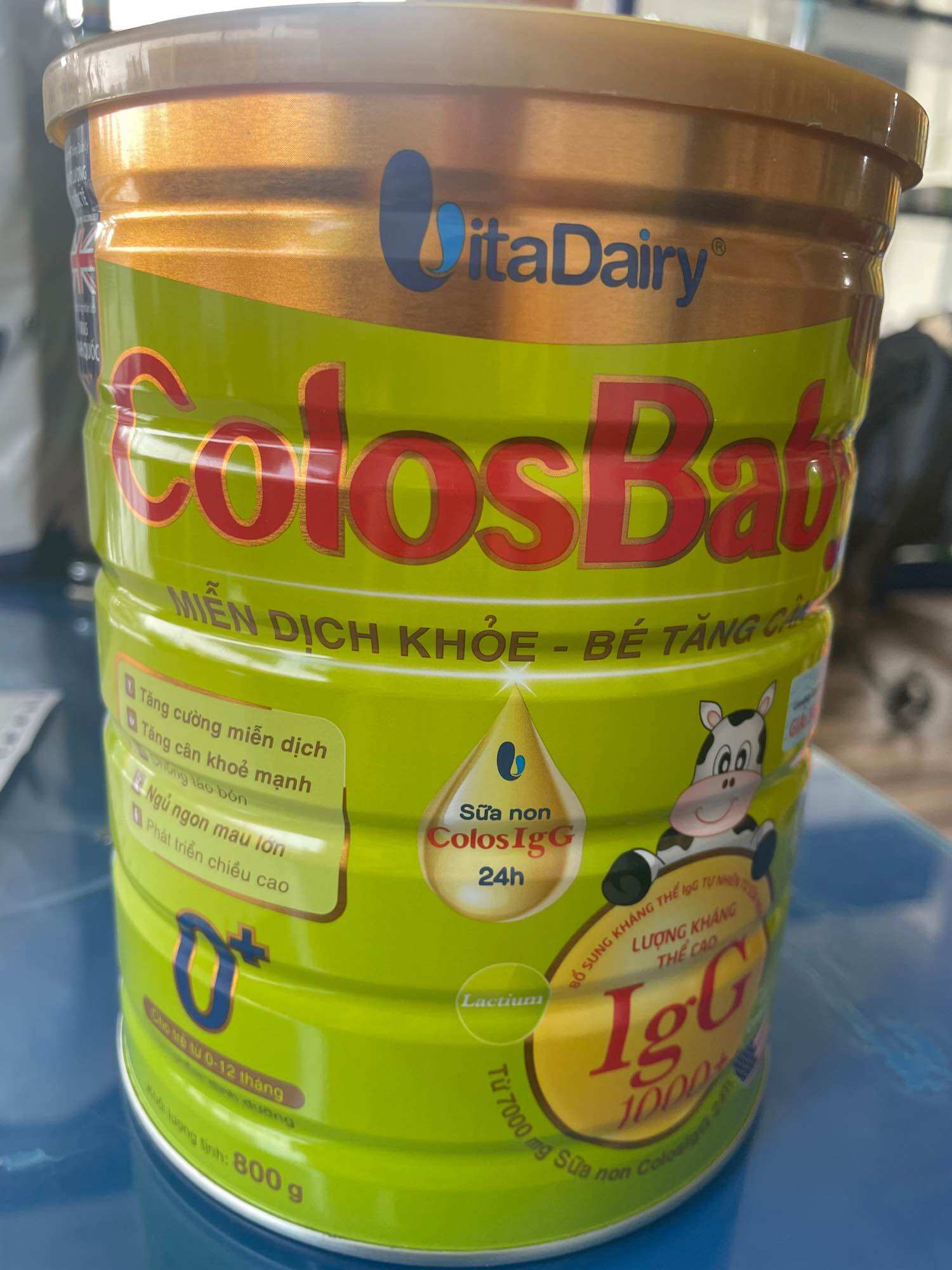 Colobaby gold 0+ 800g.date 2025
