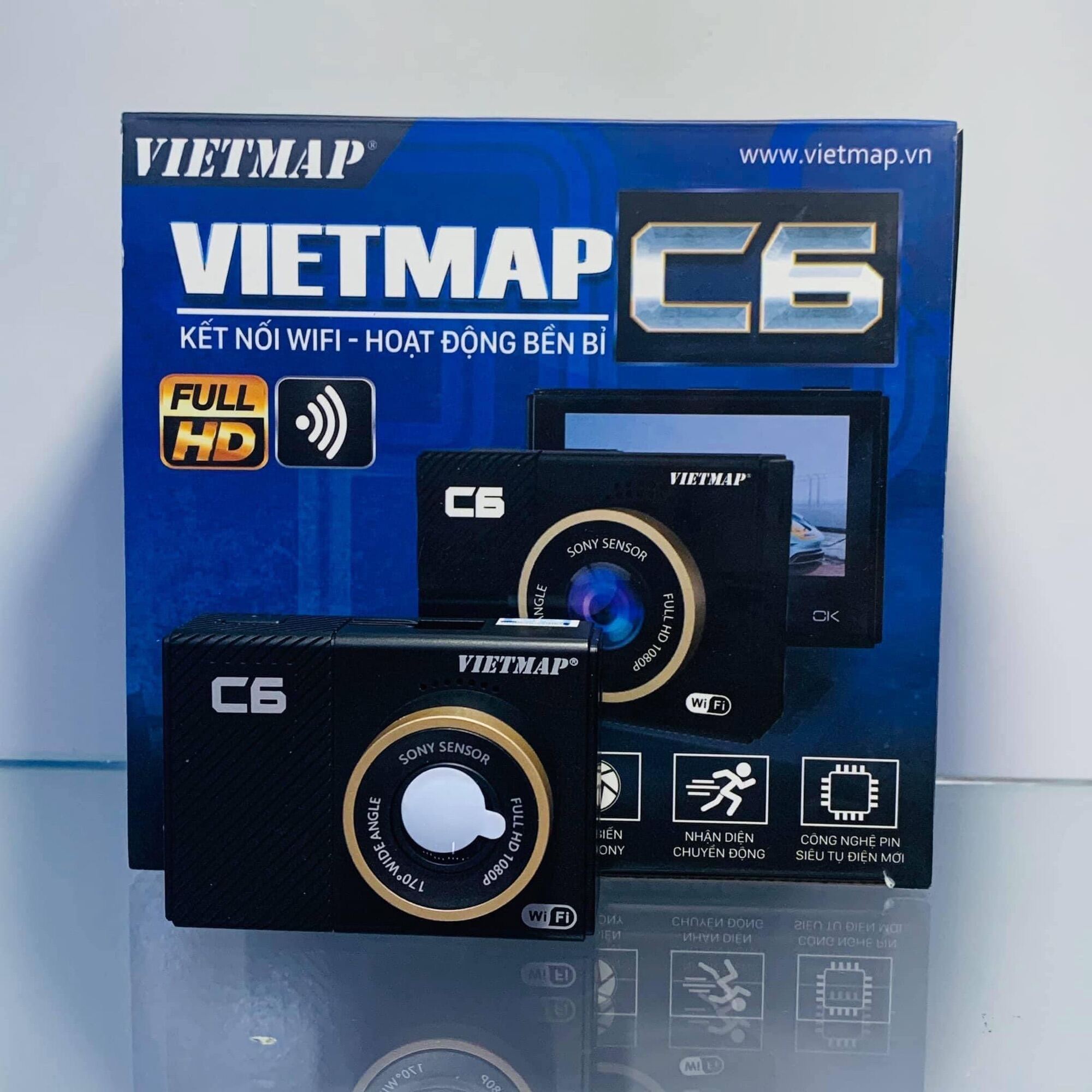 Vietmap C6 - Camera hành trình wifi Đại Việt Auto