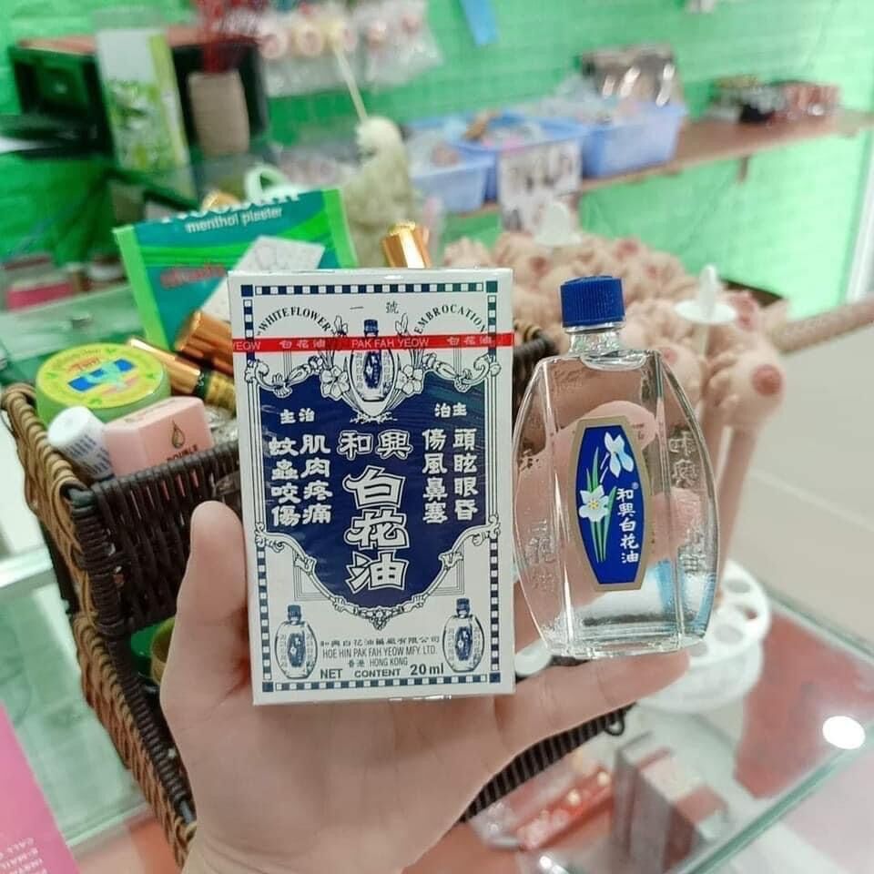 Dầu gió trắng bạch hoa Thái Lan