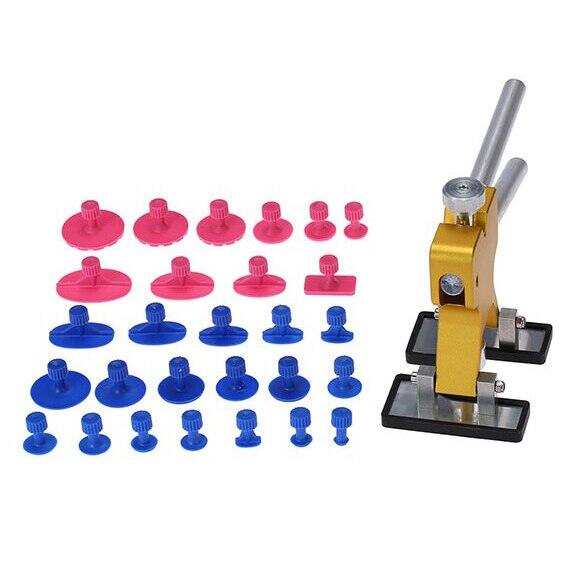 Paintless cơ thể Dent sửa chữa Kit cầu puller Phụ kiện bao gồm 30 puller Tab cốc hút