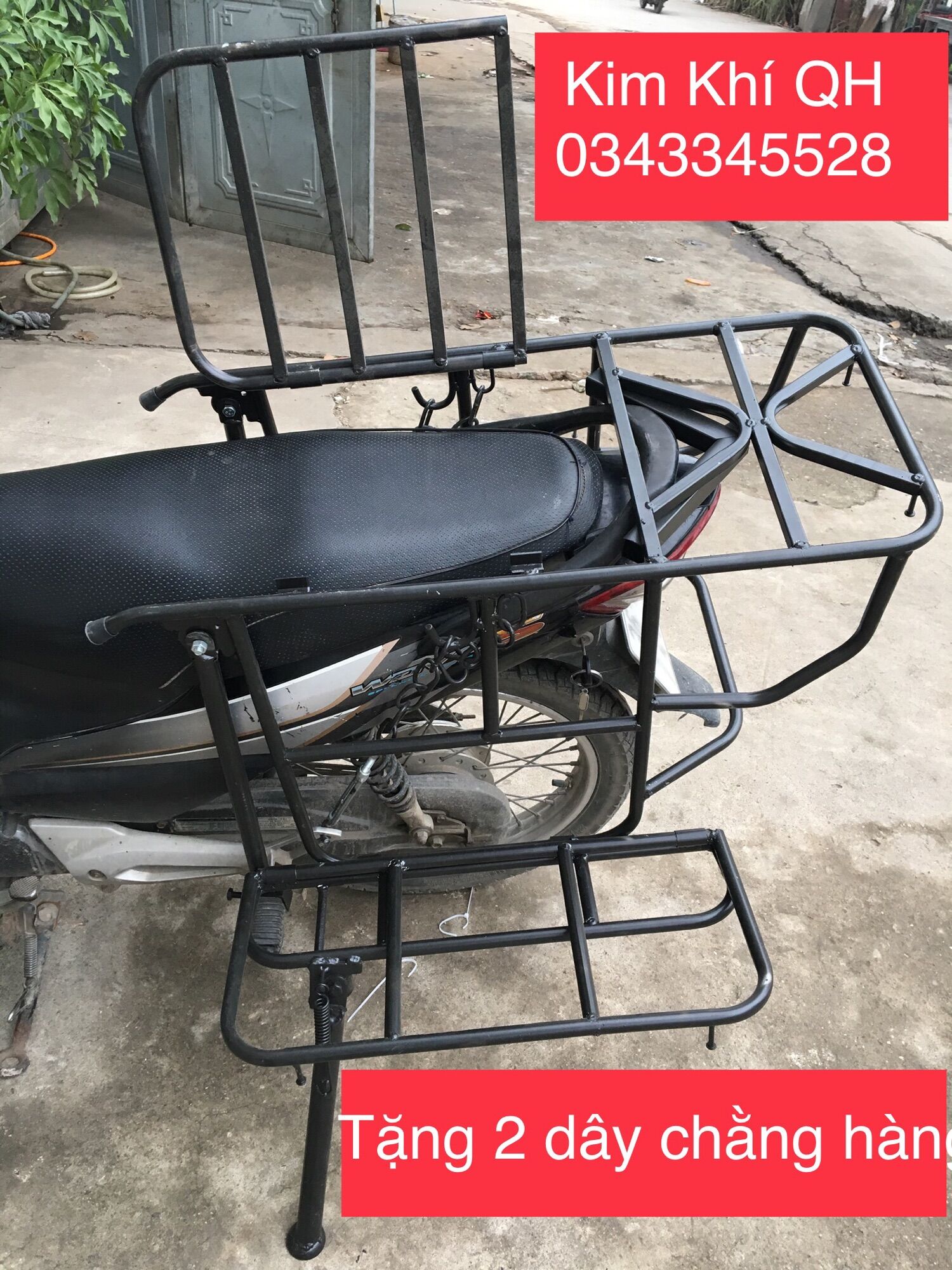 Baga/ giá trở hàng cáng hai bên KT lớn