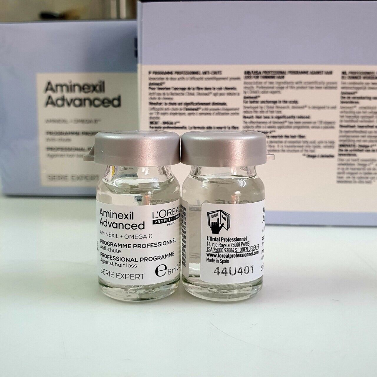 Tinh chất ngăn rụng tóc Loreal Serie Expert Aminexil - Omega 6
