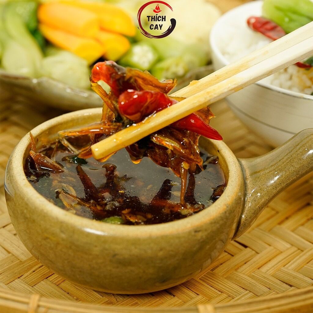 Kho Quẹt Cá Cơm- hủ 250gr