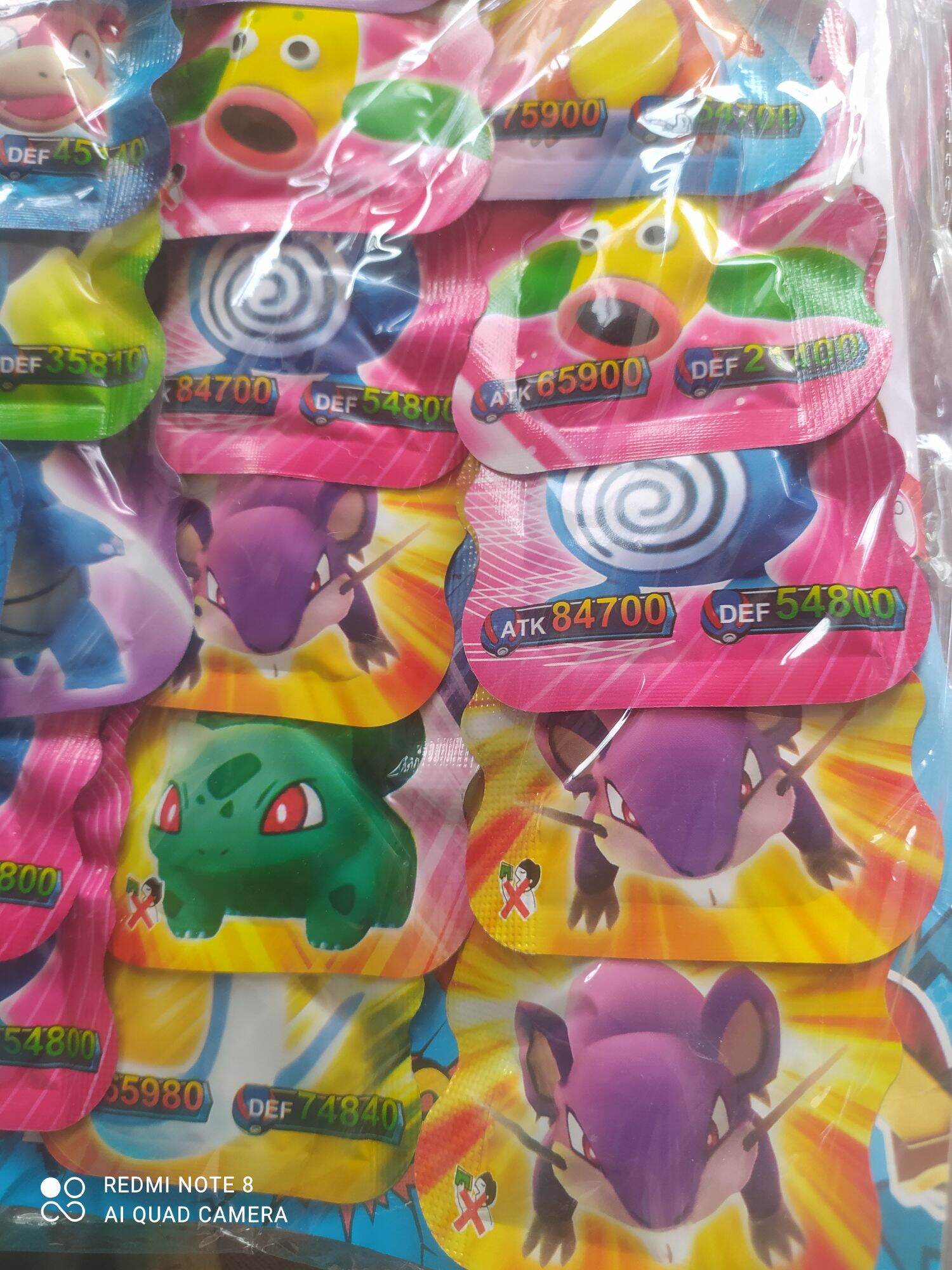 quả nổ dẫm hình pokemon vỉ 40 quả