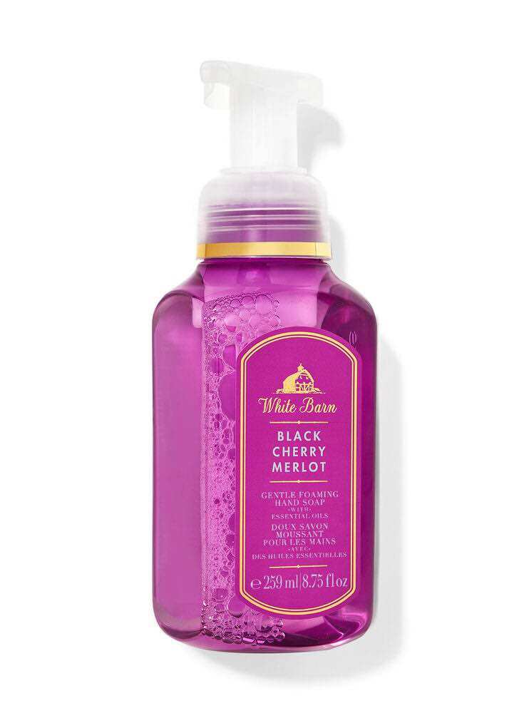 Nước rửa tay tạo bọt Bath & Body Works Black Cherry Merlot 259ml
