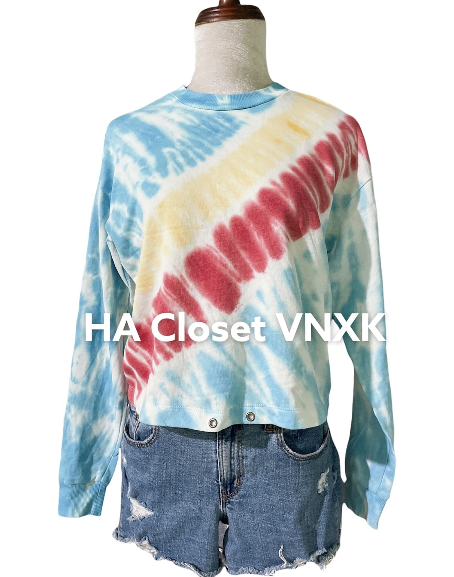 Áo Sweater Loang Màu Xuất Dư