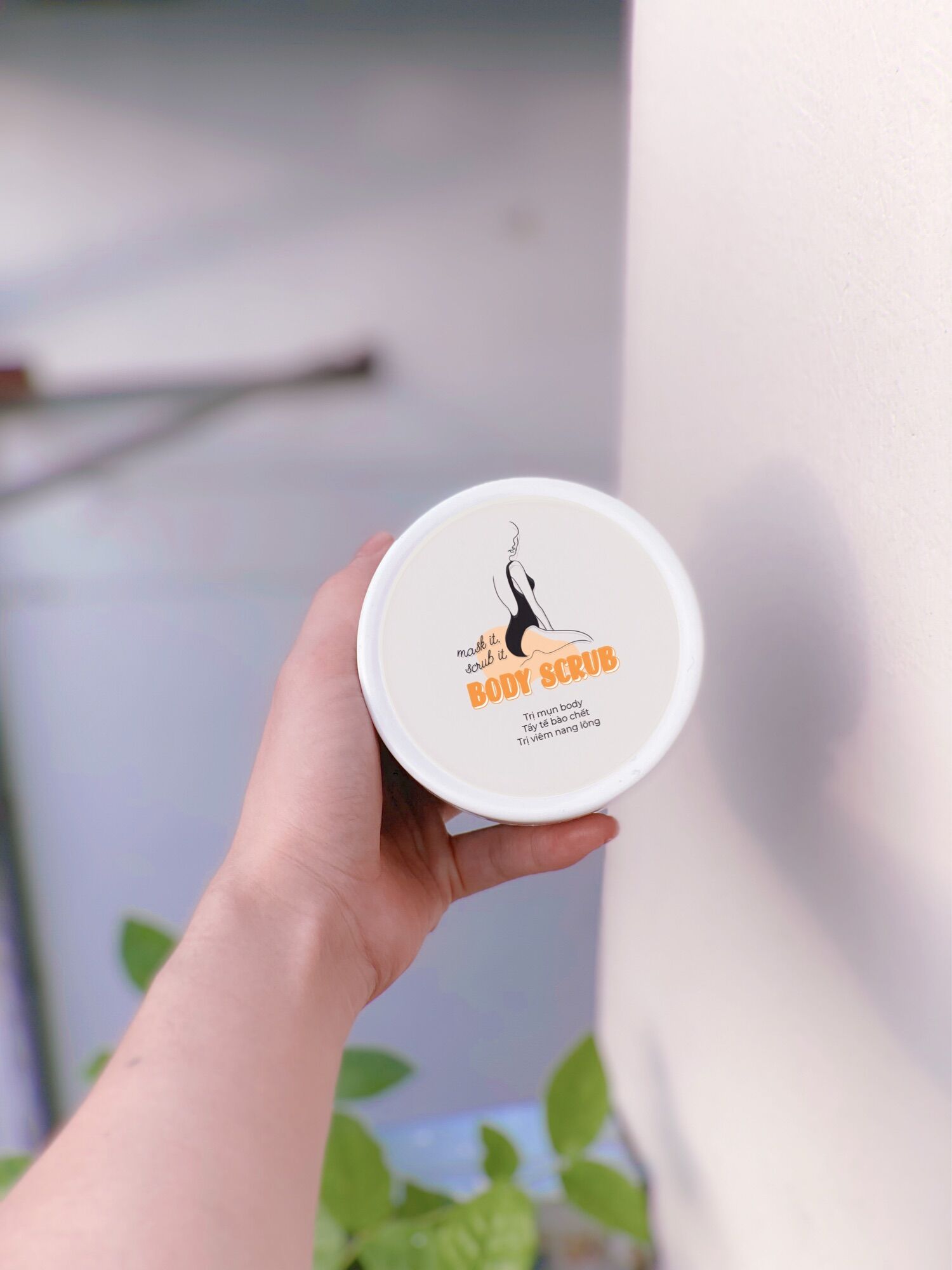 Hũ nhựa muối dẻo scrub - scn