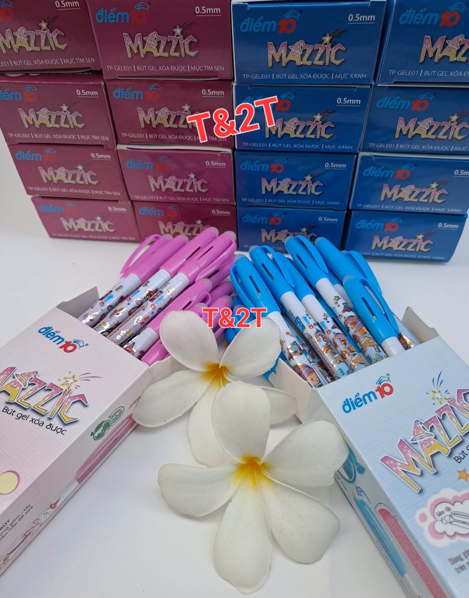 Bút Gel Mazzic xóa được (Hộp 20 cây)