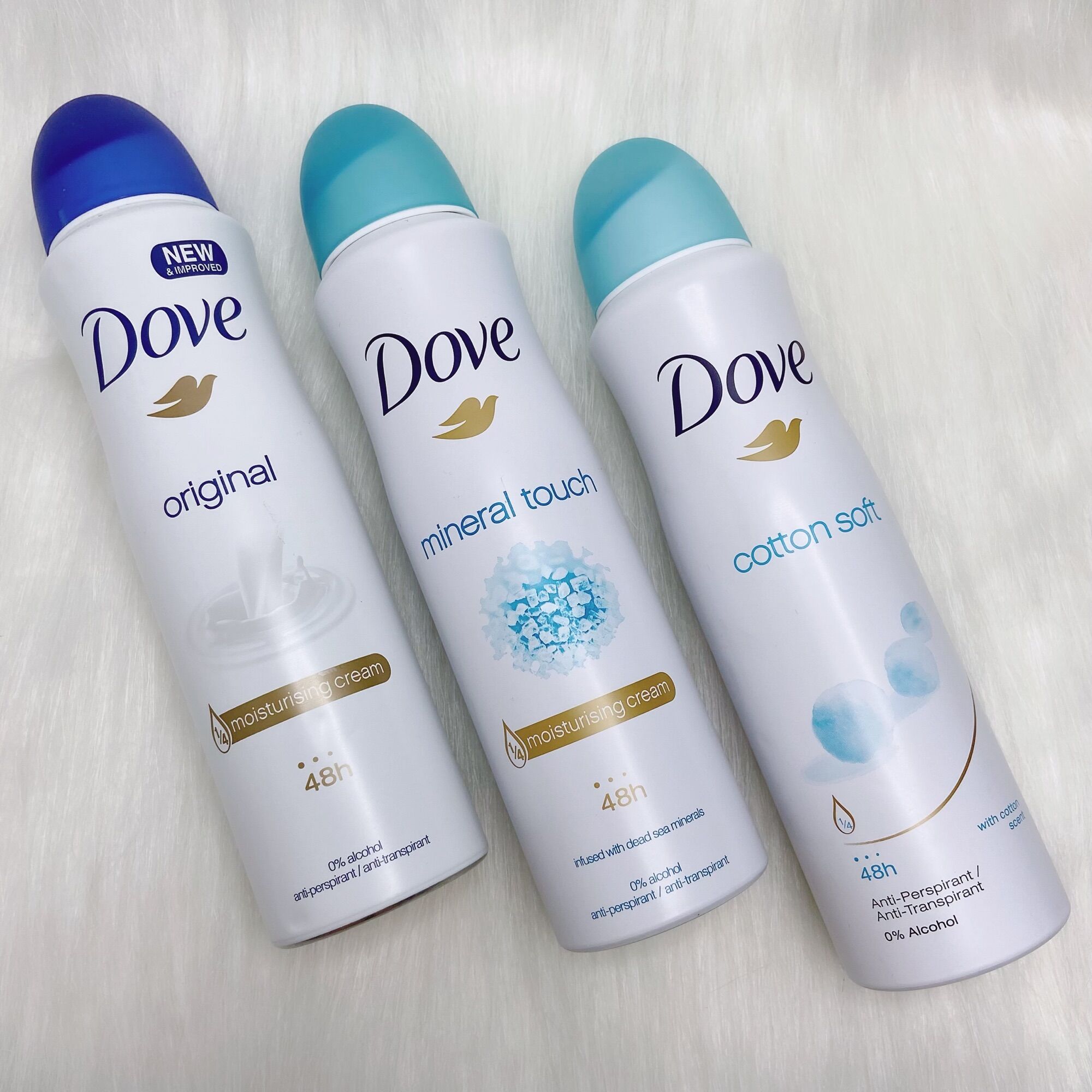 Xịt Khử Mùi DOVE Nữ (bản Mỹ🇺🇸) 150ml