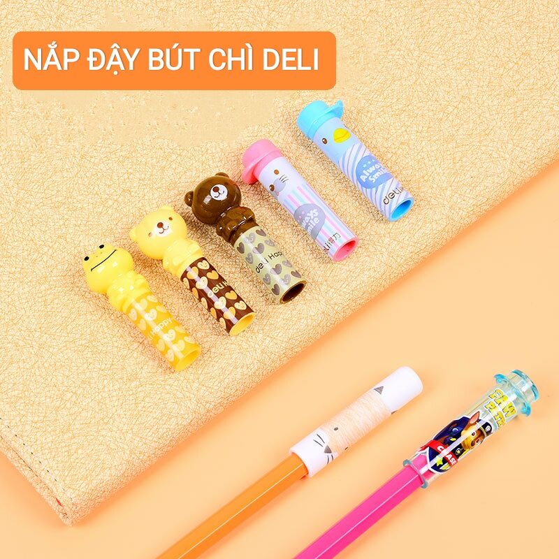 NẮP ĐẬY BÚT CHÌ DELI