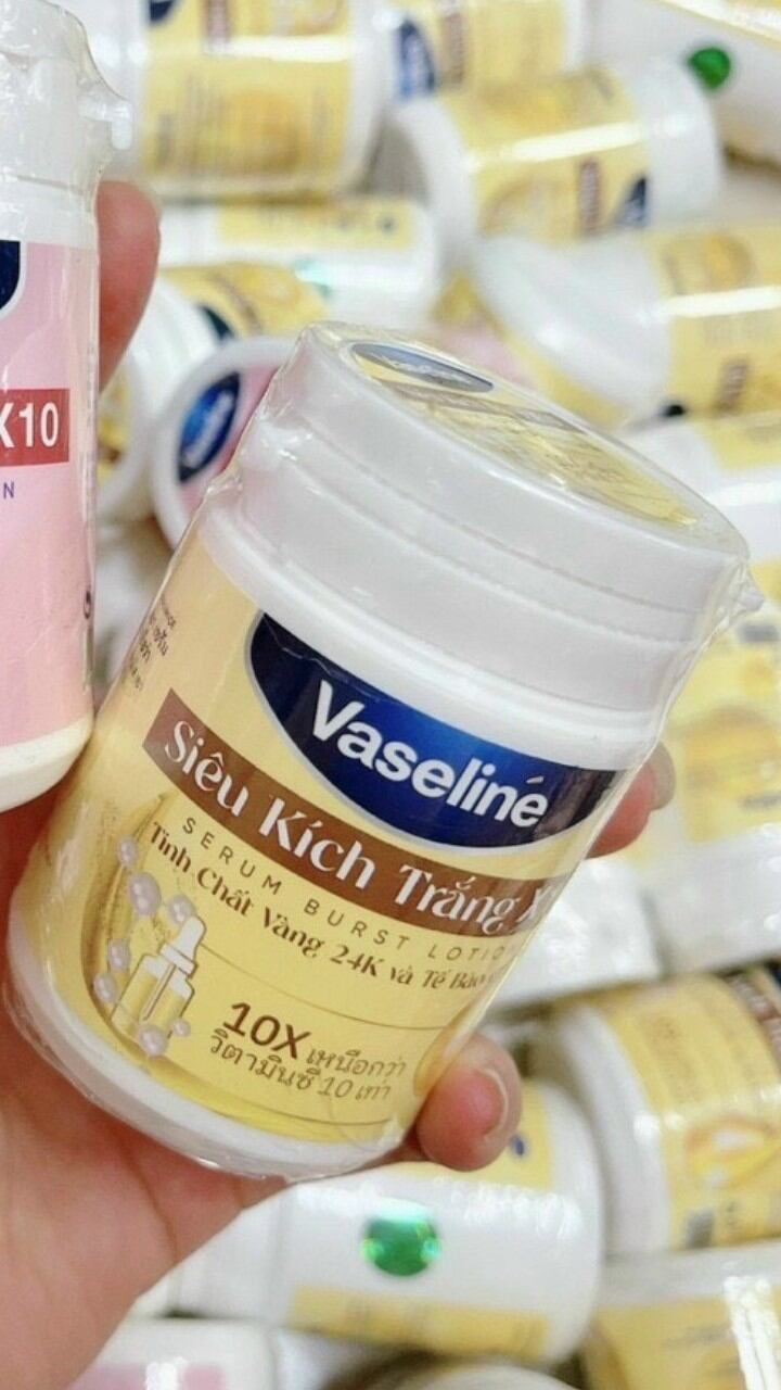 Hủ 250g Kem kích trắng Vaseline X10