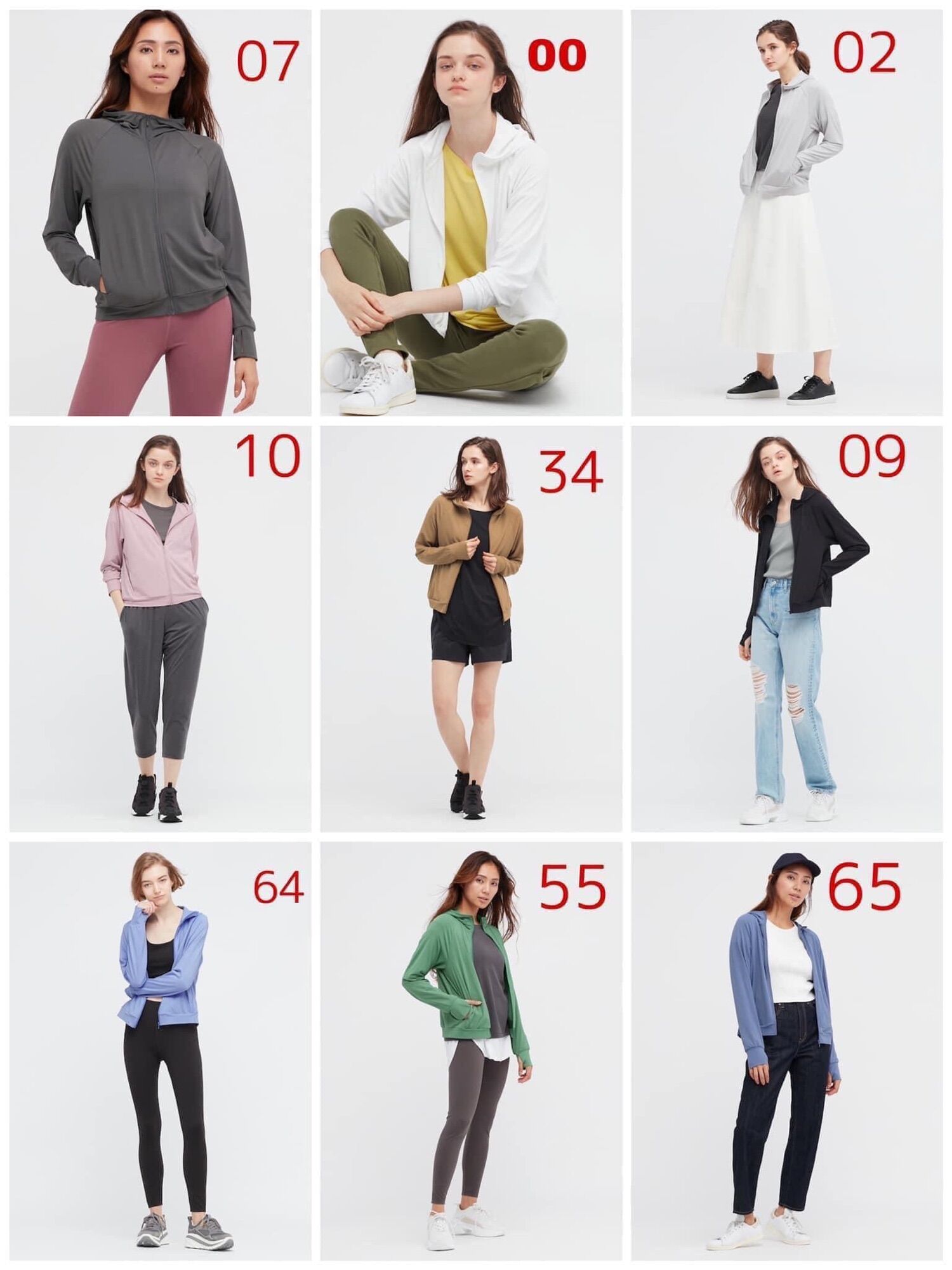 Áo chống nắng uniqlo nhật