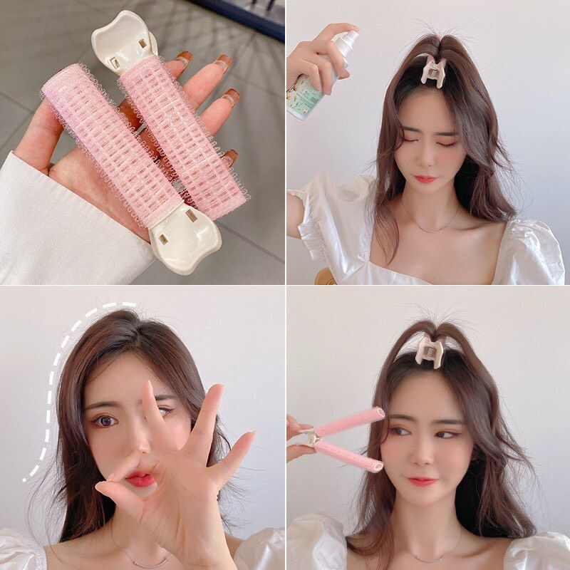 KẸP PHỒNG CHÂN TÓC TẠO KIỂU TÓC MAI