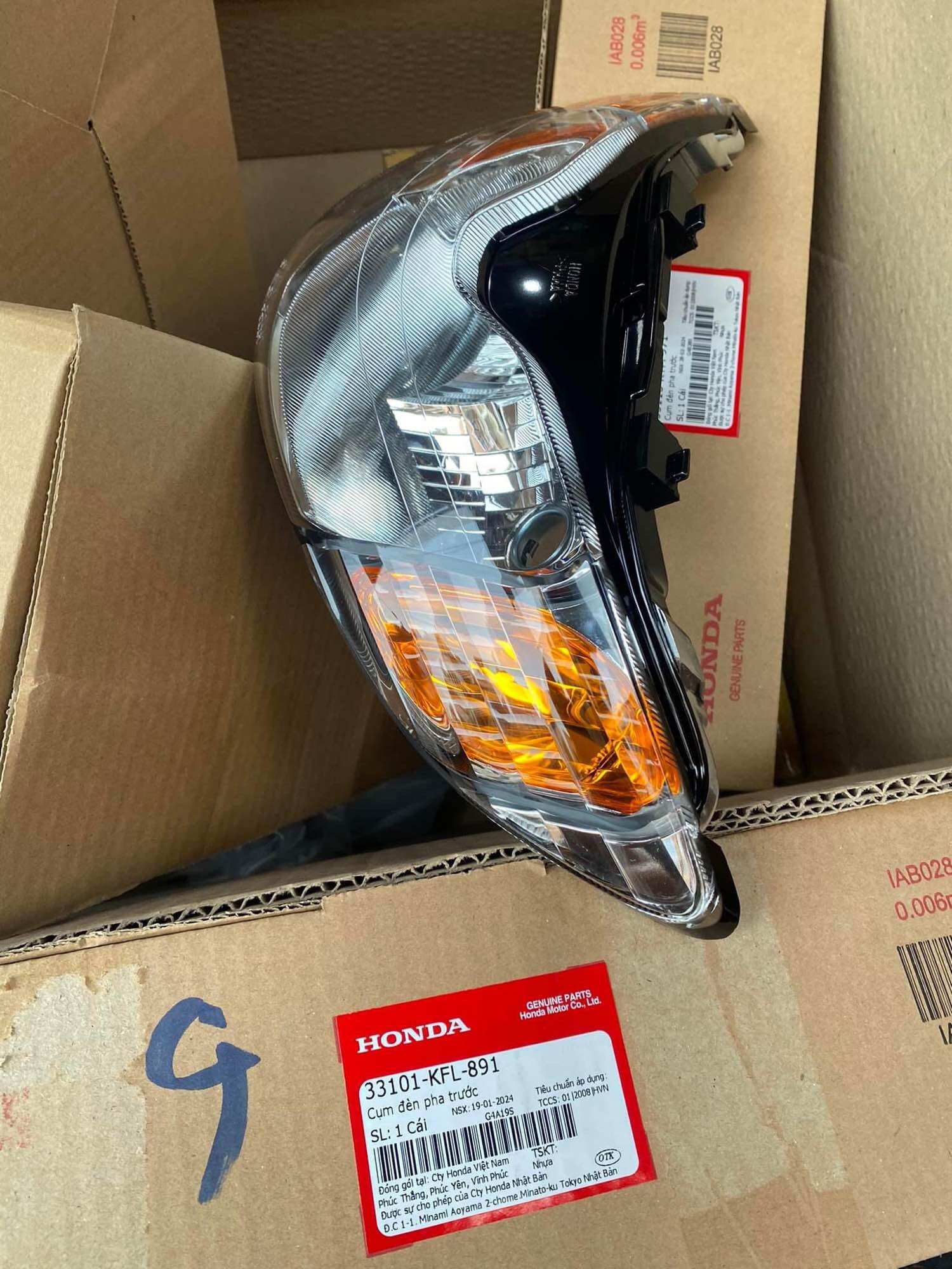 Pha đèn Future 1 zin hãng Honda