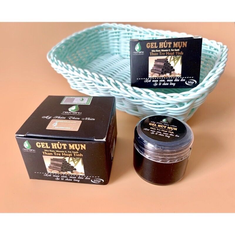 GEL HÚT MỤN THAN TRE
