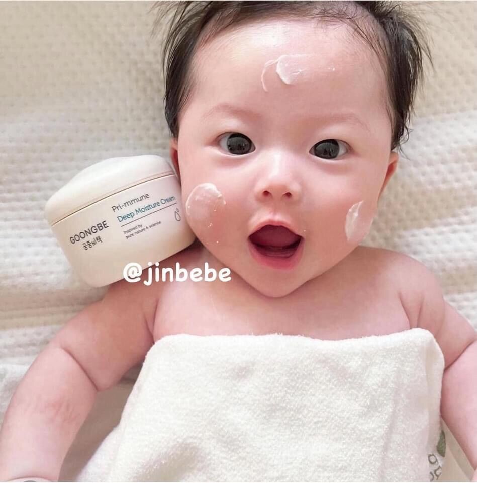 Kem dưỡng ẩm dịu nhẹ GOONGBE Pri-mmune 180g Hàn Quốc cho bé sơ sinh